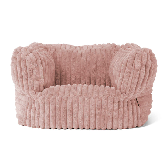 Albert Poltrona Sacco - Velluto Felpato Ultra Morbido Rosa Antico 01