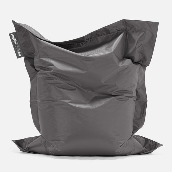 Cuscino Pouf Sacco XL, Pouf Letto - SmartCanvas™ Grafite 01