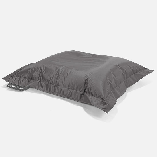 Cuscino Pouf Sacco XL, Pouf Letto - SmartCanvas™ Grafite 03