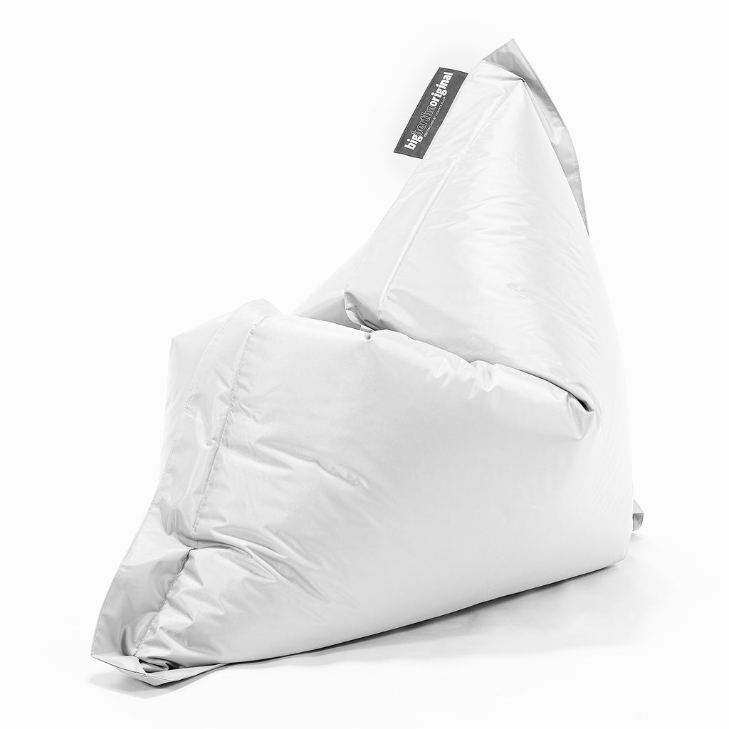 Cuscino Pouf Sacco XL, Pouf Letto - SmartCanvas™ Bianco 04
