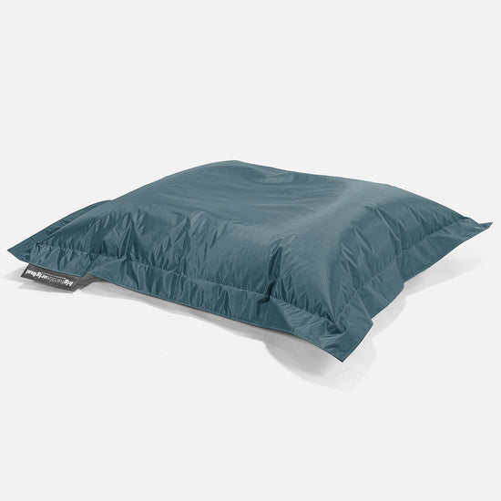Cuscino Pouf Sacco XL, Pouf Letto - SmartCanvas™ Blu petrolio 03