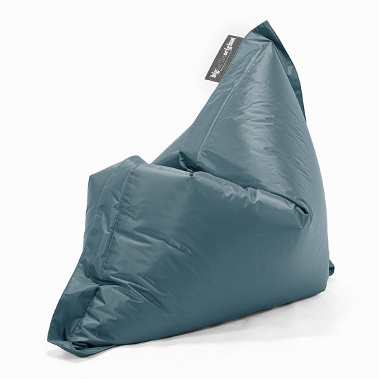 Cuscino Pouf Sacco XL, Pouf Letto - SmartCanvas™ Blu petrolio 04