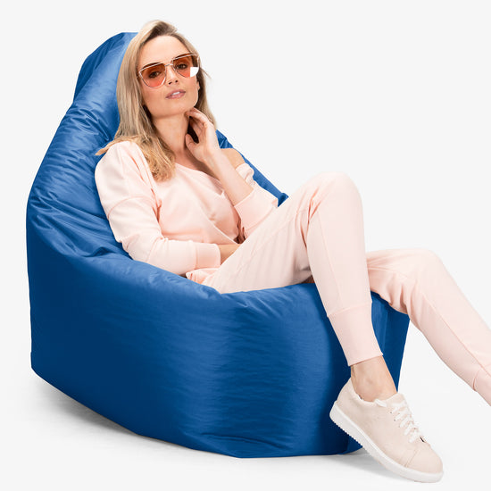 Cuscino Pouf Sacco XL, Pouf Letto - SmartCanvas™ Blu 06