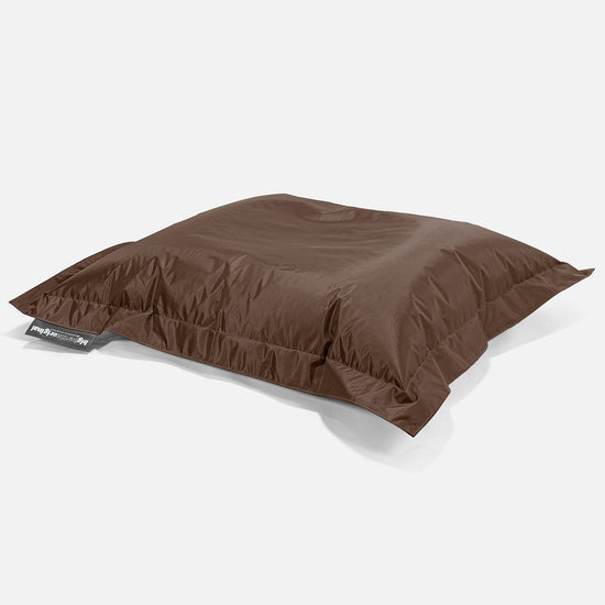 Cuscino Pouf Sacco XL, Pouf Letto - SmartCanvas™ Marrone 03