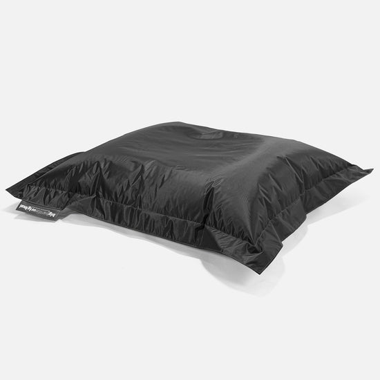 Cuscino Pouf Sacco XL, Pouf Letto - SmartCanvas™ Nero 03