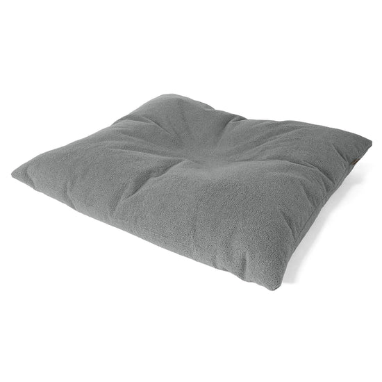 Cuscino Pouf Sacco XL - Bouclé Grigio 03