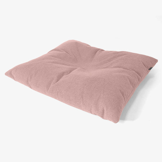 Cuscino Pouf Sacco XL - Bouclé Rosa 03