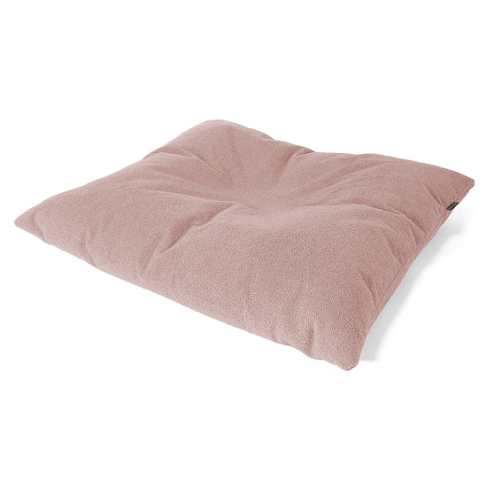Cuscino Pouf Sacco XL - Bouclé Rosa 03