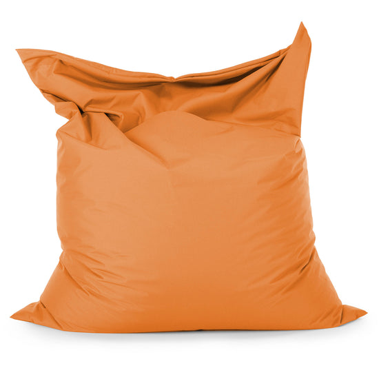Cuscino Pouf Sacco XL - Facile da Pulire per Esterni Arancione 01