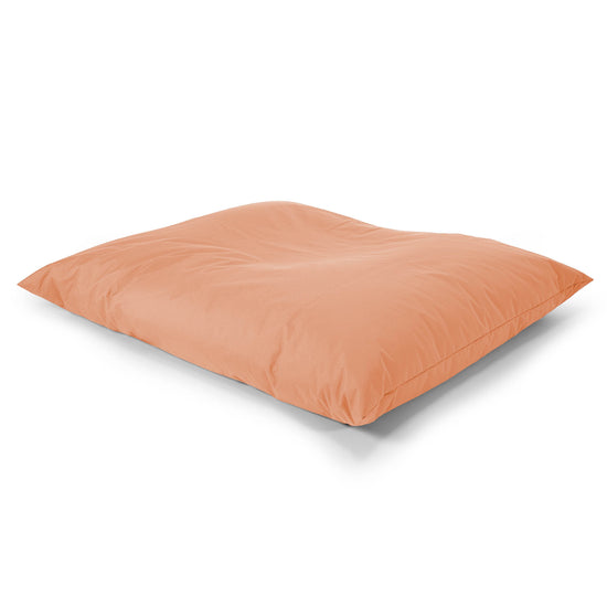 Cuscino Pouf Sacco XL - Facile da Pulire per Esterni Arancione 03