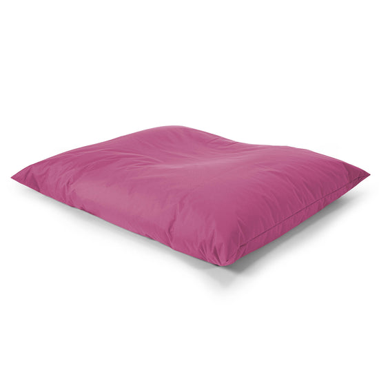 Cuscino Pouf Sacco XL - Facile da Pulire per Esterni Rosa 03