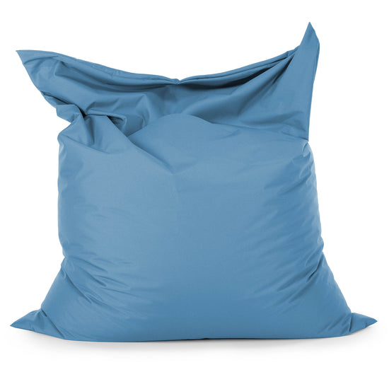 Cuscino Pouf Sacco XL - Facile da Pulire per Esterni Turchese 01