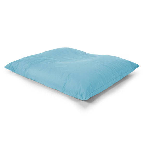 Cuscino Pouf Sacco XL - Facile da Pulire per Esterni Turchese 03