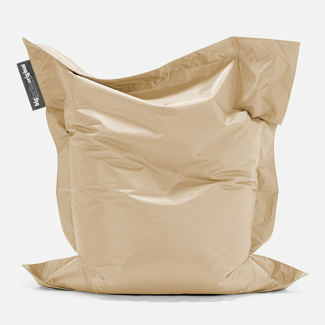 Cuscino Pouf Sacco XL, Pouf Letto - SmartCanvas™ Beige 01