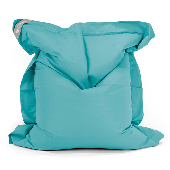 Cuscino Pouf Sacco XL, Pouf Letto SoleiStorm™ Ultra 2000 h+ - Olefina Acqua 01
