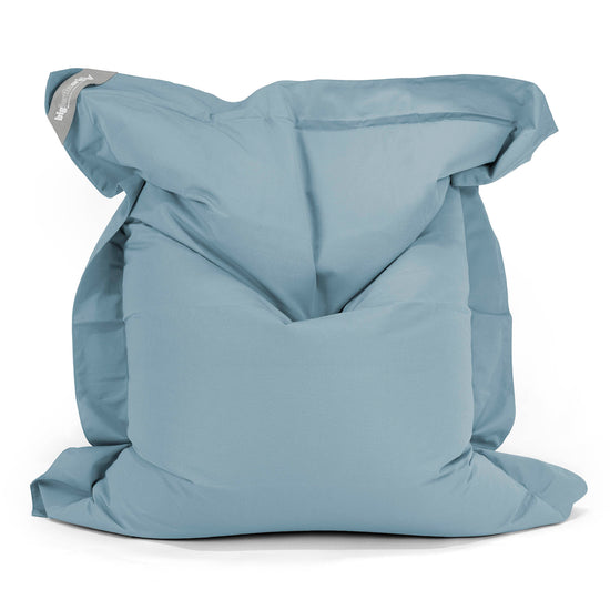 Cuscino Pouf Sacco XL, Pouf Letto SoleiStorm™ Ultra 2000 h+ - Olefina Bebè Blu 01