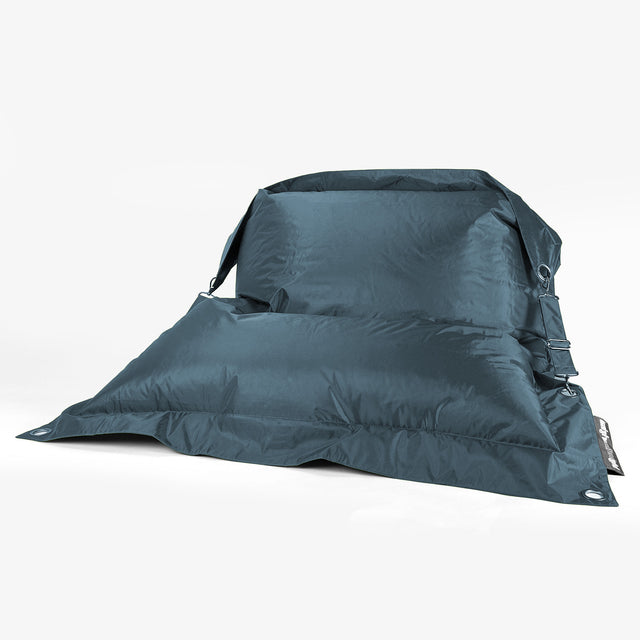 Cuscino Pouf Sacco XL - SmartCanvas™ Blu petrolio 01