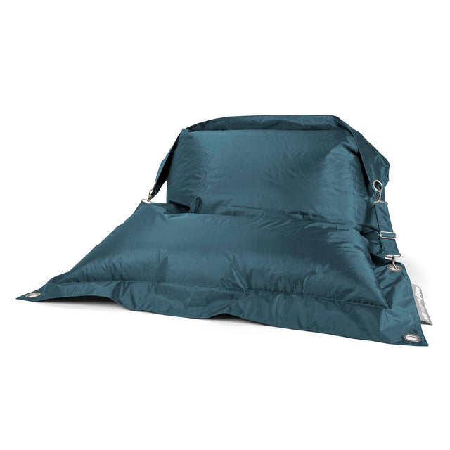 Cuscino Pouf Sacco XL - SmartCanvas™ Blu petrolio 01