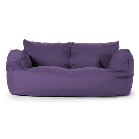 Divano a Sacco Josephine - Facile da Pulire per Esterni Viola 01
