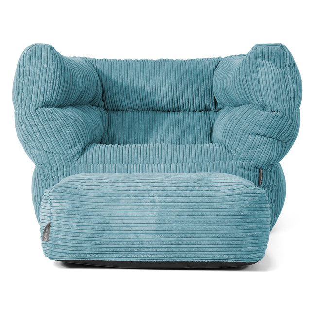 Louis Poltrona Sacco - Velluto a Coste Egeo Blu 02