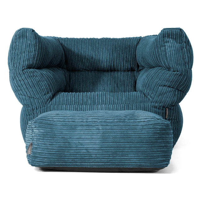 Louis Poltrona Sacco - Velluto a Coste Navy 02