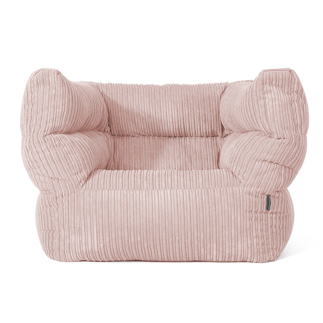 Louis Poltrona Sacco - Velluto a Coste Rosa Cipria 01