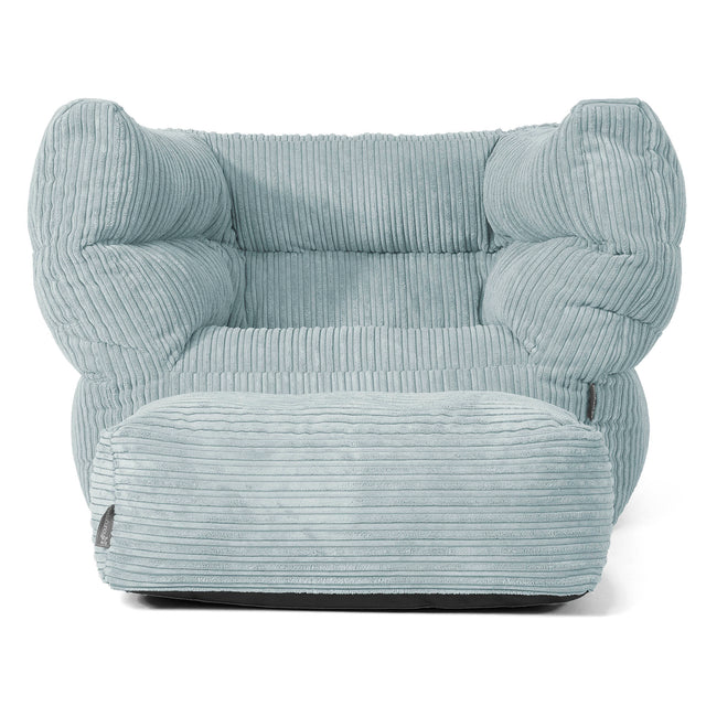 Louis Poltrona Sacco - Velluto a Coste Verde Menta 02