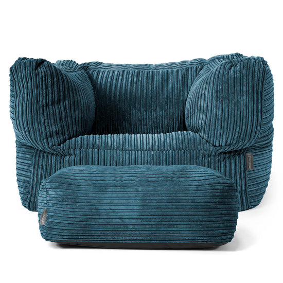 Albert Poltrona Sacco - Velluto a Coste Navy 02