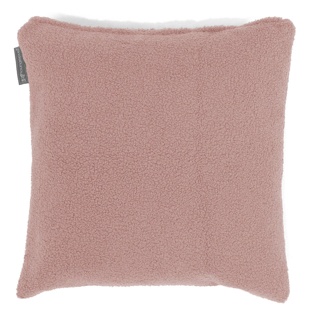 Fodera per Cuscino 47 x 47cm - Bouclé Rosa1