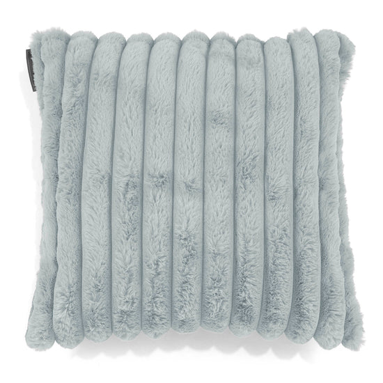 Fodera per Cuscino 47 x 47cm - Velluto Felpato Ultra Morbido Azzurro Uovo di Anatra1