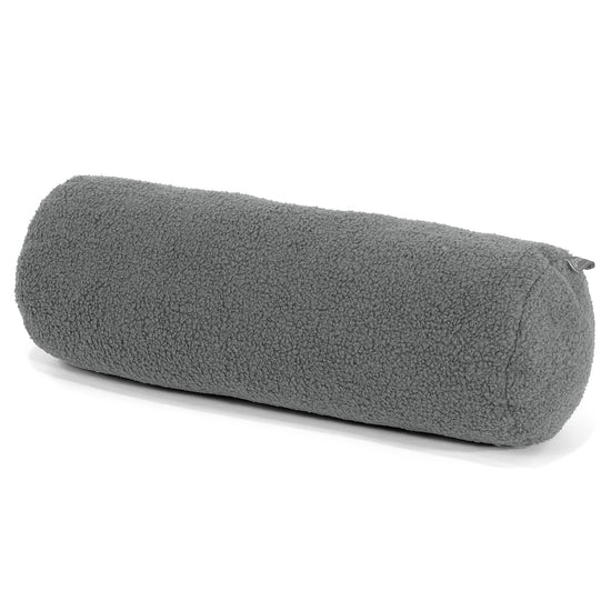 Fodera per Cuscino a Rullo 20 x 55cm - Bouclé Grigio1