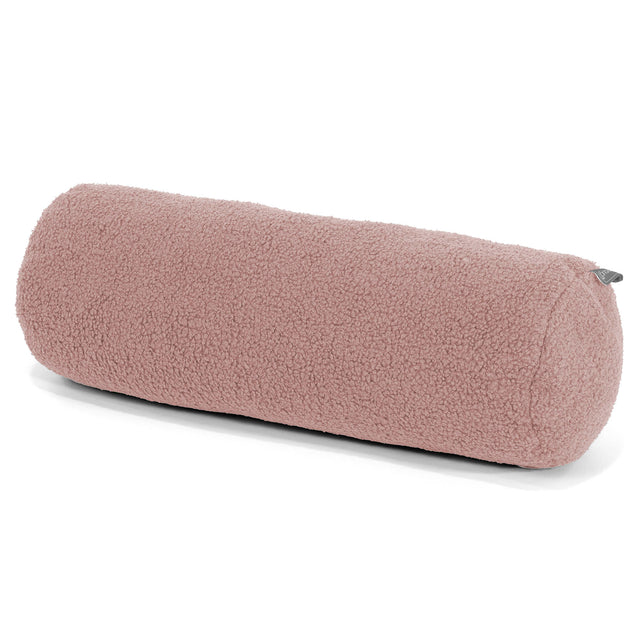 Fodera per Cuscino a Rullo 20 x 55cm - Bouclé Rosa1