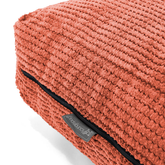 Cuscino da Pavimento - Pompon Arancione Zucca 02