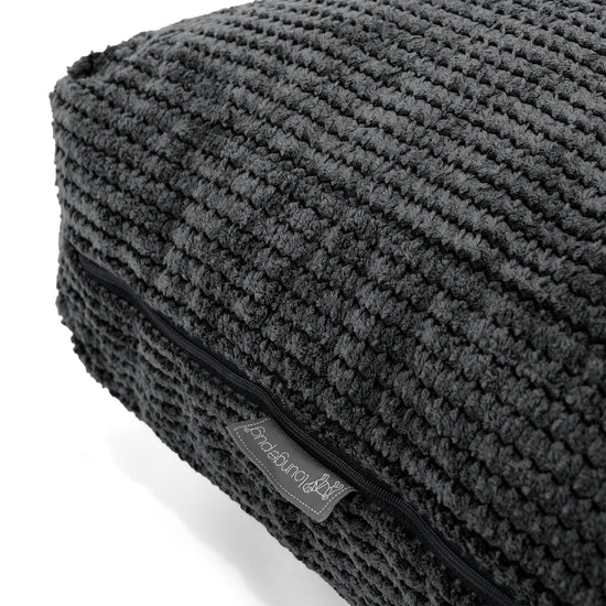 Cuscino da Pavimento - Pompon Nero 02