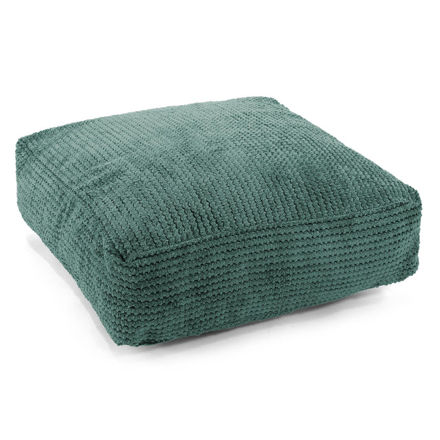 Cuscino da Pavimento - Pompon Verde Muschio 01