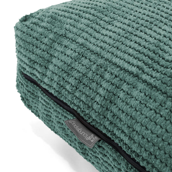 Cuscino da Pavimento - Pompon Verde Muschio 02