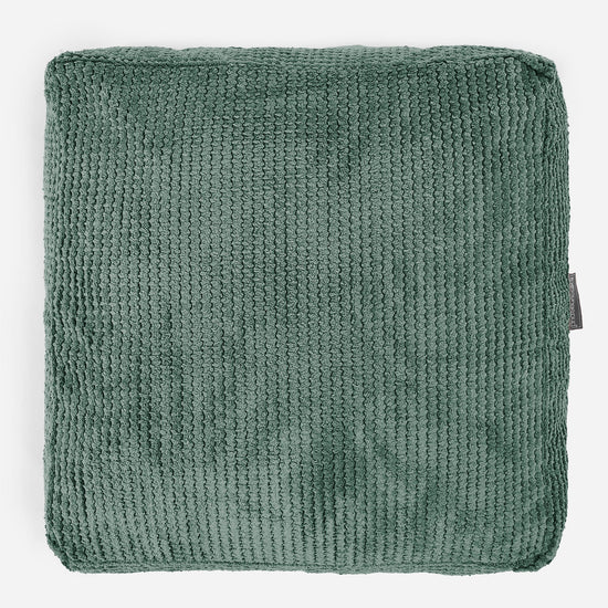 Cuscino da Pavimento - Pompon Verde Muschio 03
