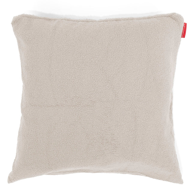 Fodera per Cuscino Gigante 70 x 70cm - Bouclé Avorio1