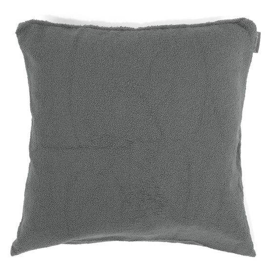 Fodera per Cuscino Gigante 70 x 70cm - Bouclé Grigio1
