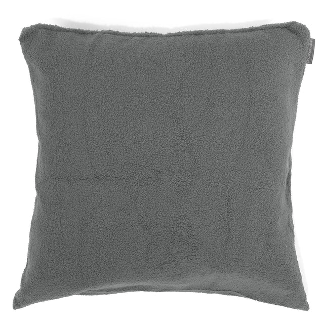 Fodera per Cuscino Gigante 70 x 70cm - Bouclé Grigio1