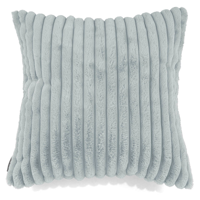 Fodera per Cuscino Gigante 70 x 70cm - Velluto Felpato Ultra Morbido Azzurro Uovo di Anatra1
