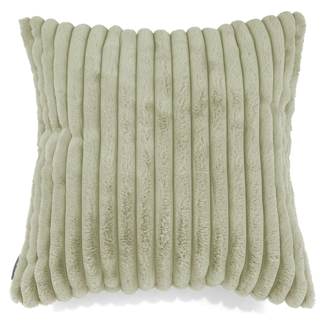 Fodera per Cuscino Gigante 70 x 70cm - Velluto Felpato Ultra Morbido Verde Salvia1