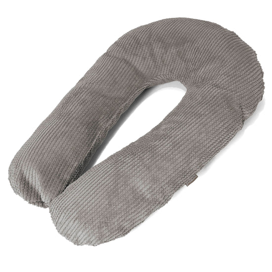 Cuscino Hug - Pompon Carbone Grigio 01