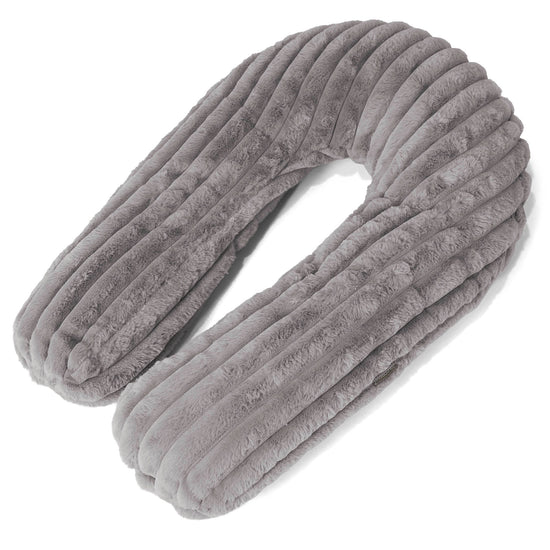 Cuscino Hug - Velluto Felpato Ultra Morbido Grigio 01