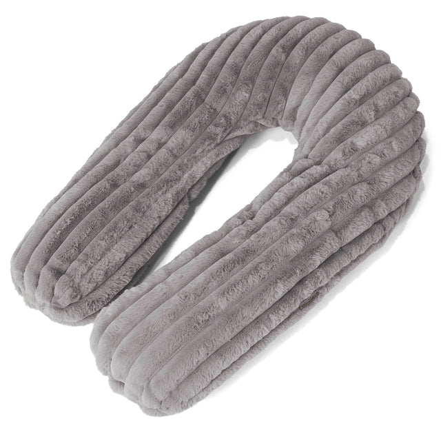Cuscino Hug - Velluto Felpato Ultra Morbido Grigio 01