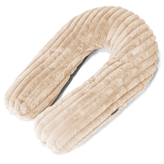 Cuscino Hug - Velluto Felpato Ultra Morbido Panna 01