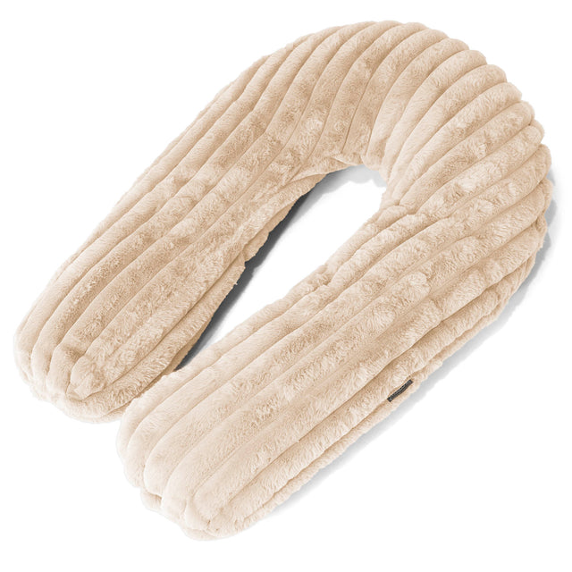 Cuscino Hug - Velluto Felpato Ultra Morbido Panna 01