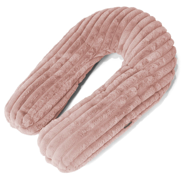 Cuscino Hug - Velluto Felpato Ultra Morbido Rosa Antico 01
