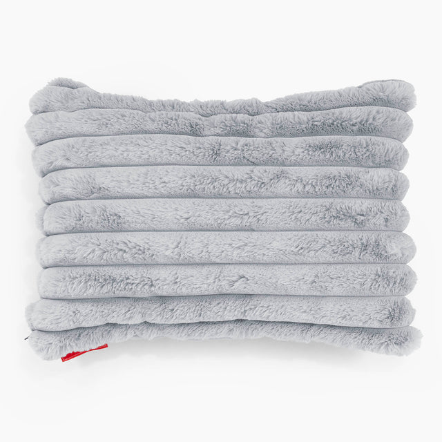 Fodera per Cuscino Rettangolare 35 x 50cm - Velluto Felpato Ultra Morbido Azzurro Uovo di Anatra1