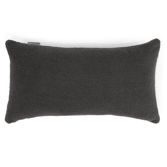 Fodera per Cuscino Rettangolare Gigante 40 x 70cm - Bouclé Grafite1